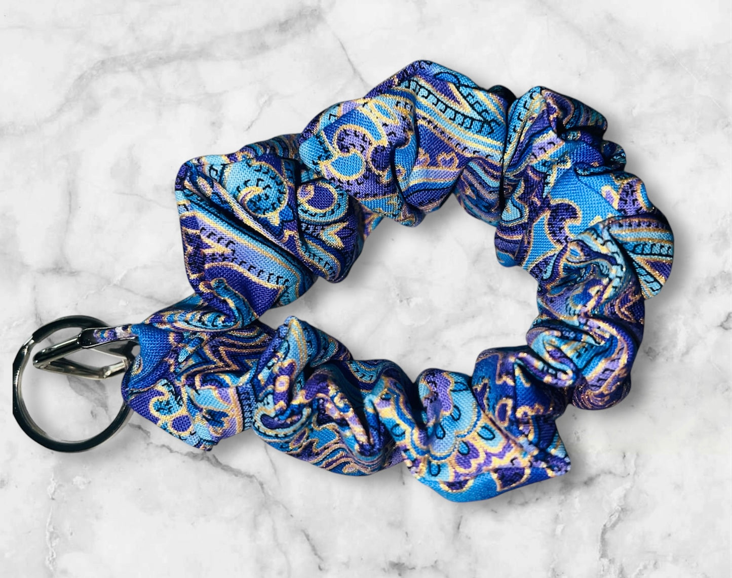 Scrunchie Wristlet Keychain