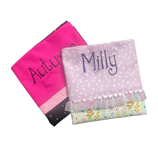 Handmade Pillowcases- Personalized