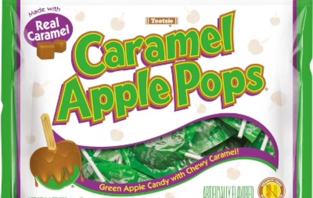 Caramel Apple Pops
