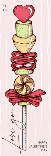 Valentine Candy Kabob